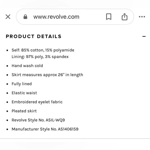 ASILIO Lemonade‎ Lake Skirt in White - Picture 10 of 10